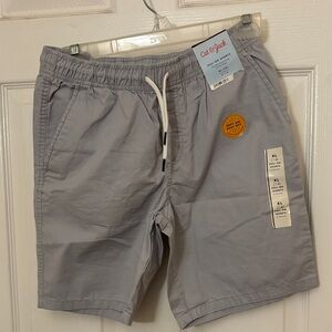 Cat & Jack Light Gray Pull-On Shorts boys size 14 nwt